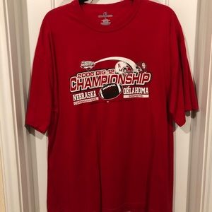 Men’s Nebraska Huskers vs. Oklahoma Sooners Big XII Championship 2006 Tee